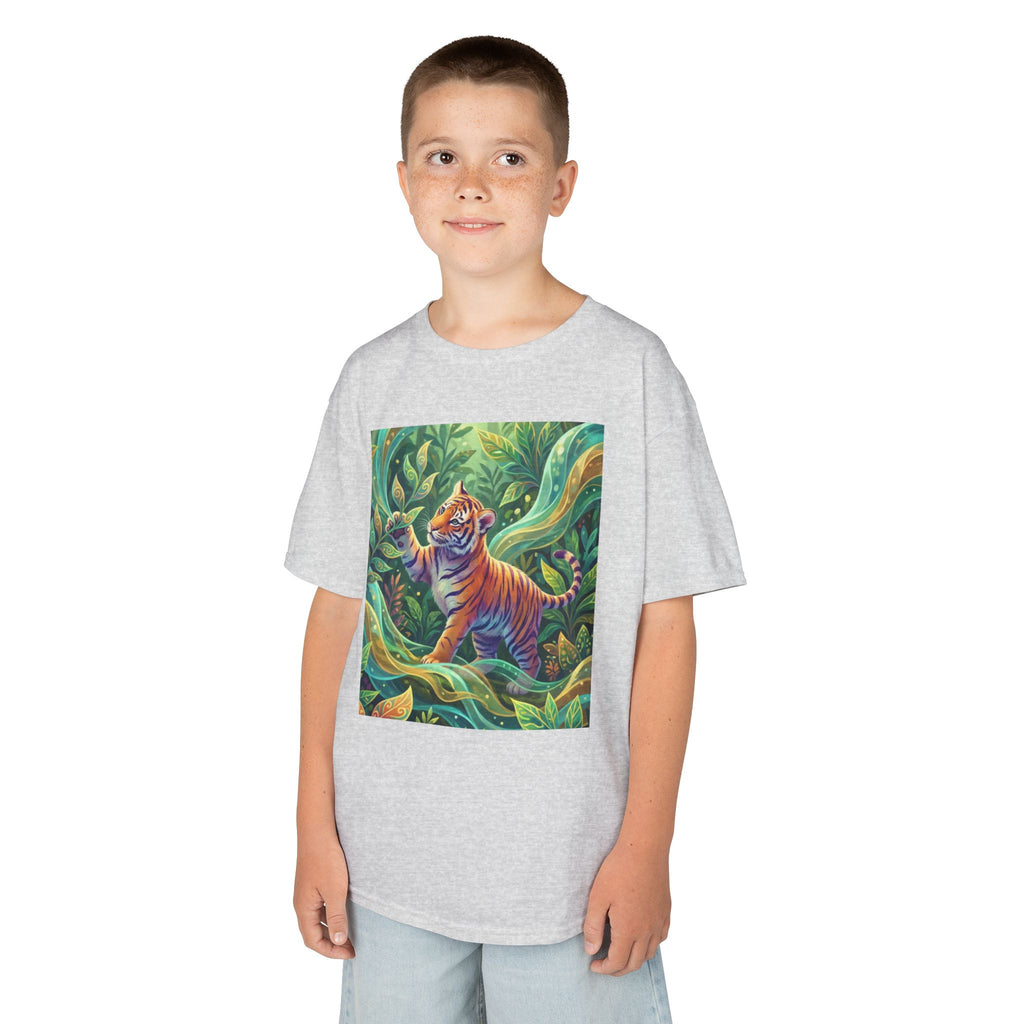 Toddler Short Sleeve Tee – Jungle Rhythm Tiger