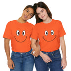 Unisex Jersey Short Sleeve Tee | Smile — a shirt that radiates positivity.