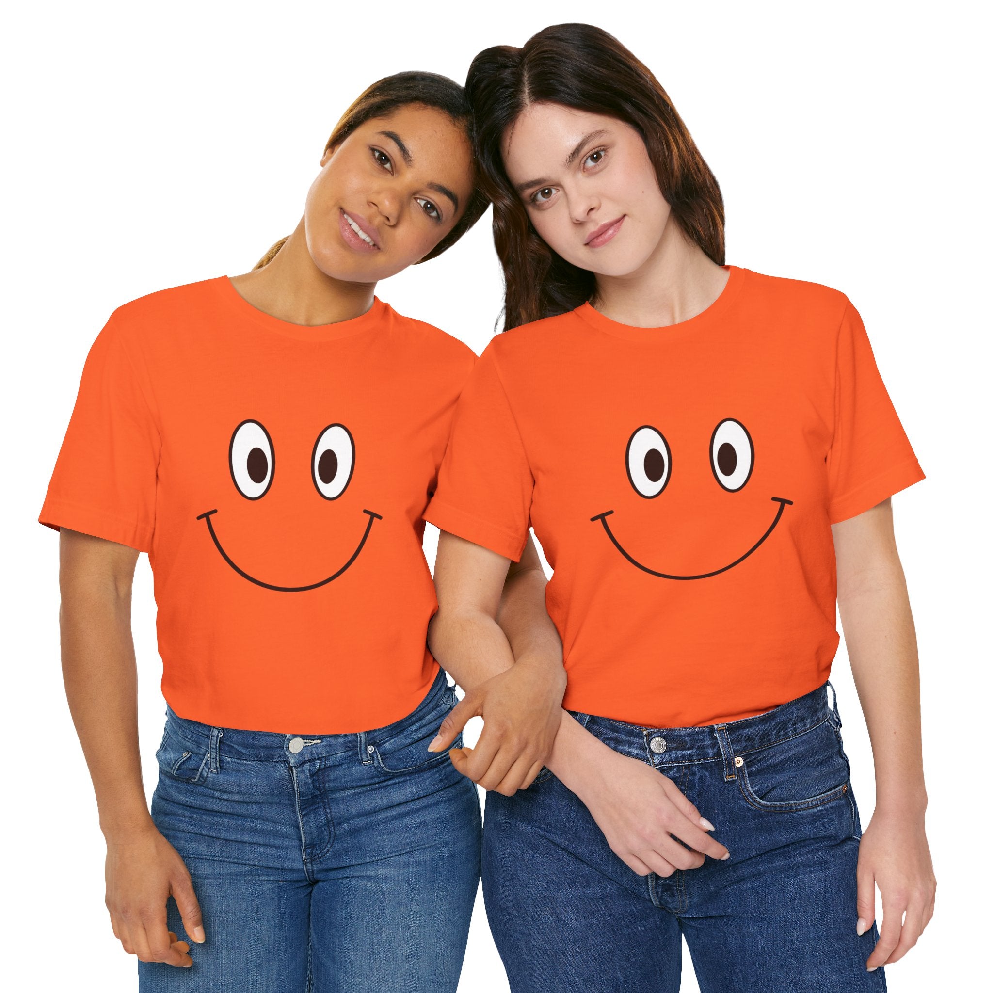 Unisex Jersey Short Sleeve Tee | Smile — a shirt that radiates positivity.