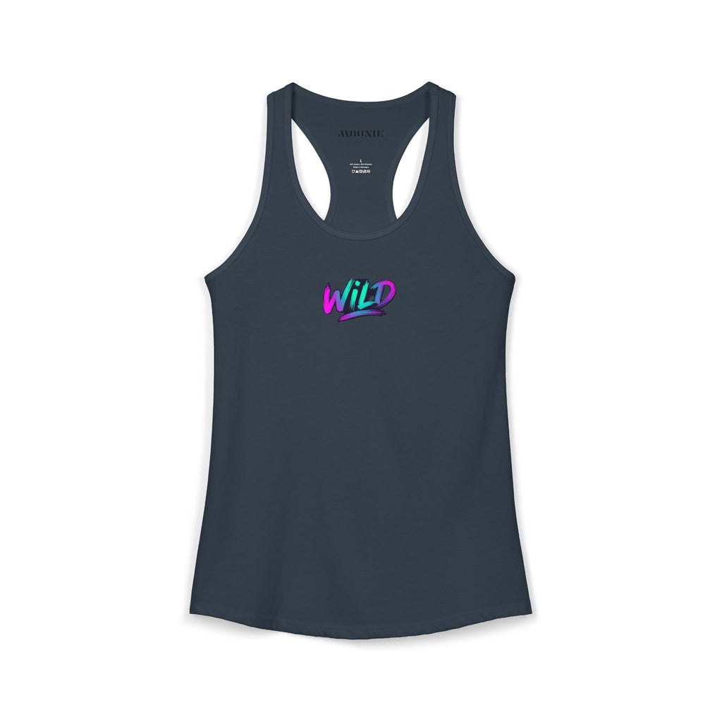 Moonie Women’s Racerback Tank – Wild