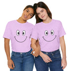 Unisex Jersey Short Sleeve Tee | Smile — a shirt that radiates positivity.