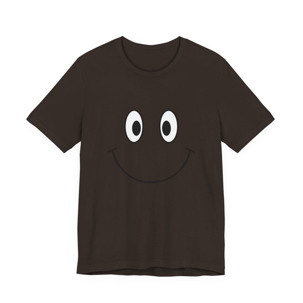 Unisex Jersey Short Sleeve Tee | Smile — a shirt that radiates positivity.