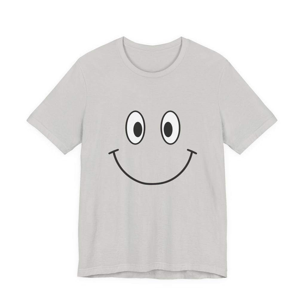 Unisex Jersey Short Sleeve Tee | Smile — a shirt that radiates positivity.
