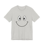 Unisex Jersey Short Sleeve Tee | Smile — a shirt that radiates positivity.