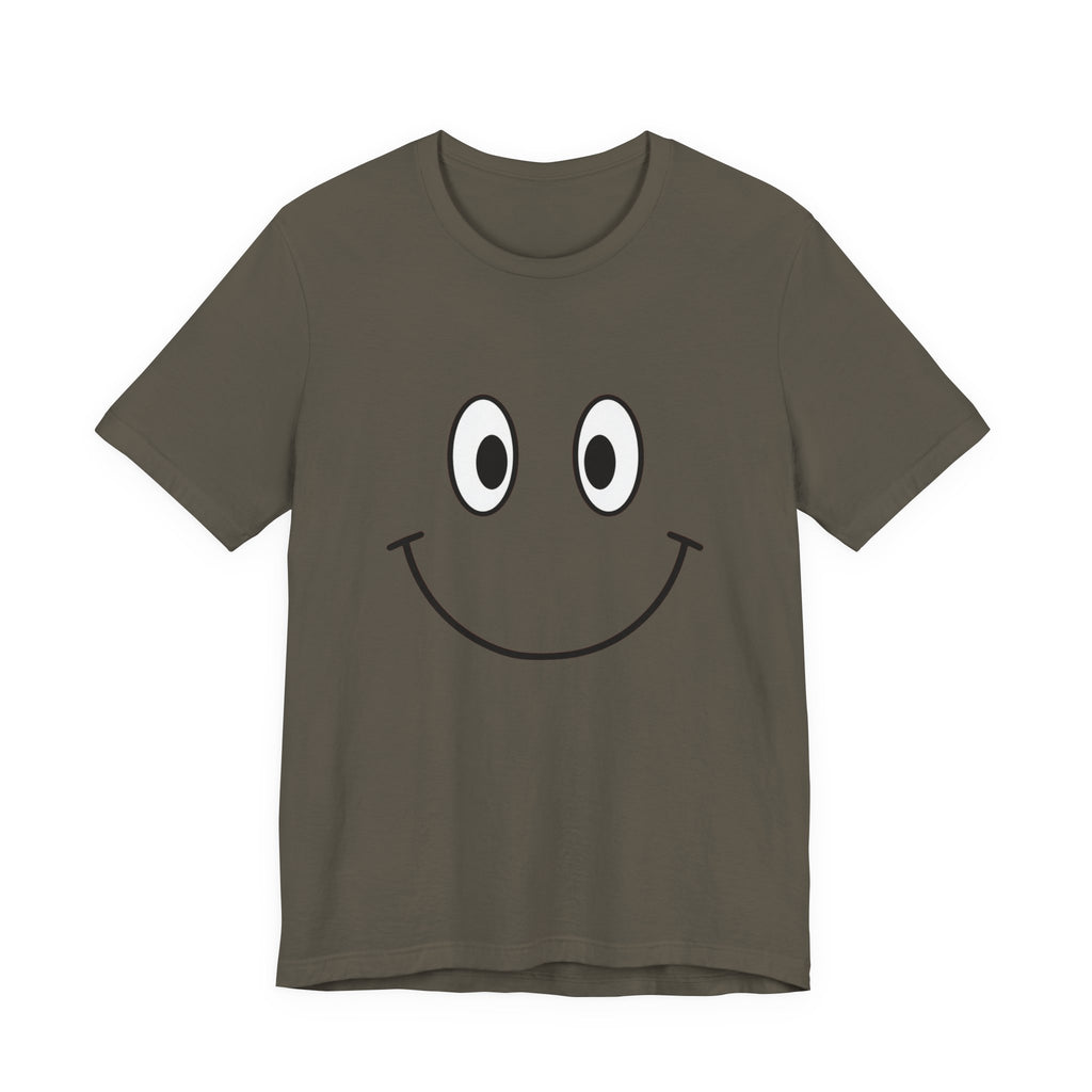 Unisex Jersey Short Sleeve Tee | Smile — a shirt that radiates positivity.