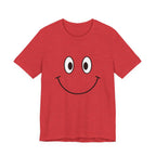 Unisex Jersey Short Sleeve Tee | Smile — a shirt that radiates positivity.