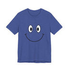 Unisex Jersey Short Sleeve Tee | Smile — a shirt that radiates positivity.