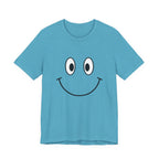 Unisex Jersey Short Sleeve Tee | Smile — a shirt that radiates positivity.