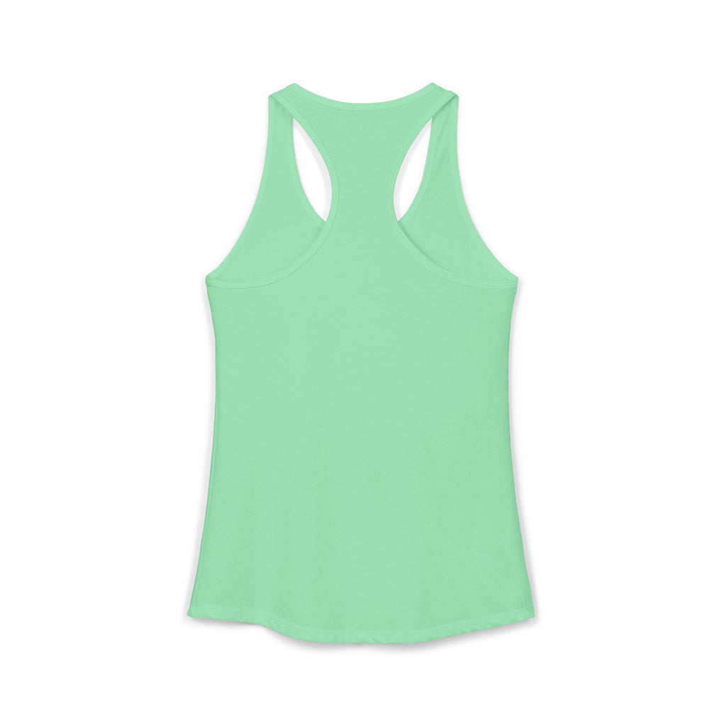 Moonie Women’s Ideal Racerback Tank | Cozy Bear Design