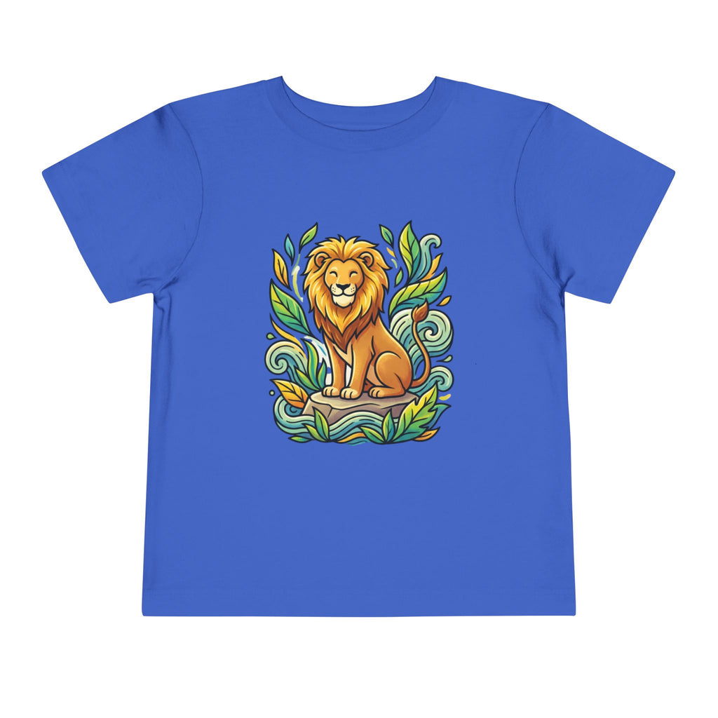 Moonie Toddler Short Sleeve Tee – Gentle Jungle Lion