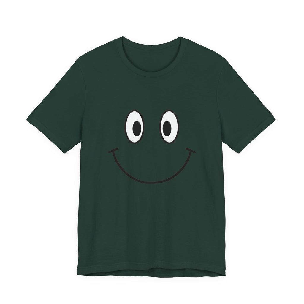 Unisex Jersey Short Sleeve Tee | Smile — a shirt that radiates positivity.