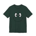 Unisex Jersey Short Sleeve Tee | Smile — a shirt that radiates positivity.