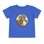 Moonie Toddler Short Sleeve Tee – Explorer Raccoon