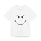 Unisex Jersey Short Sleeve Tee | Smile — a shirt that radiates positivity.