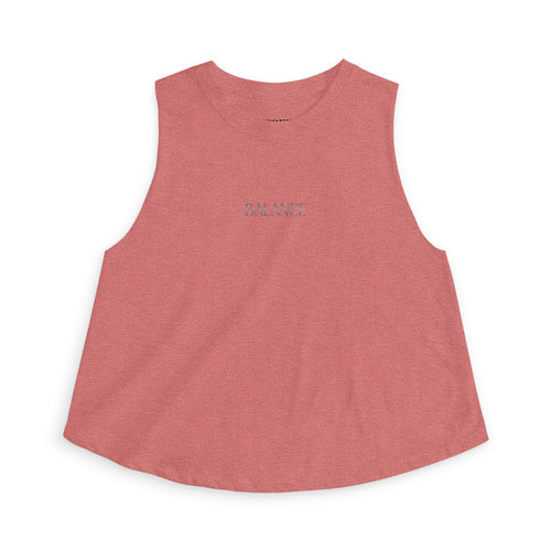 Moonie Women’s Crop Tank Top – Balance