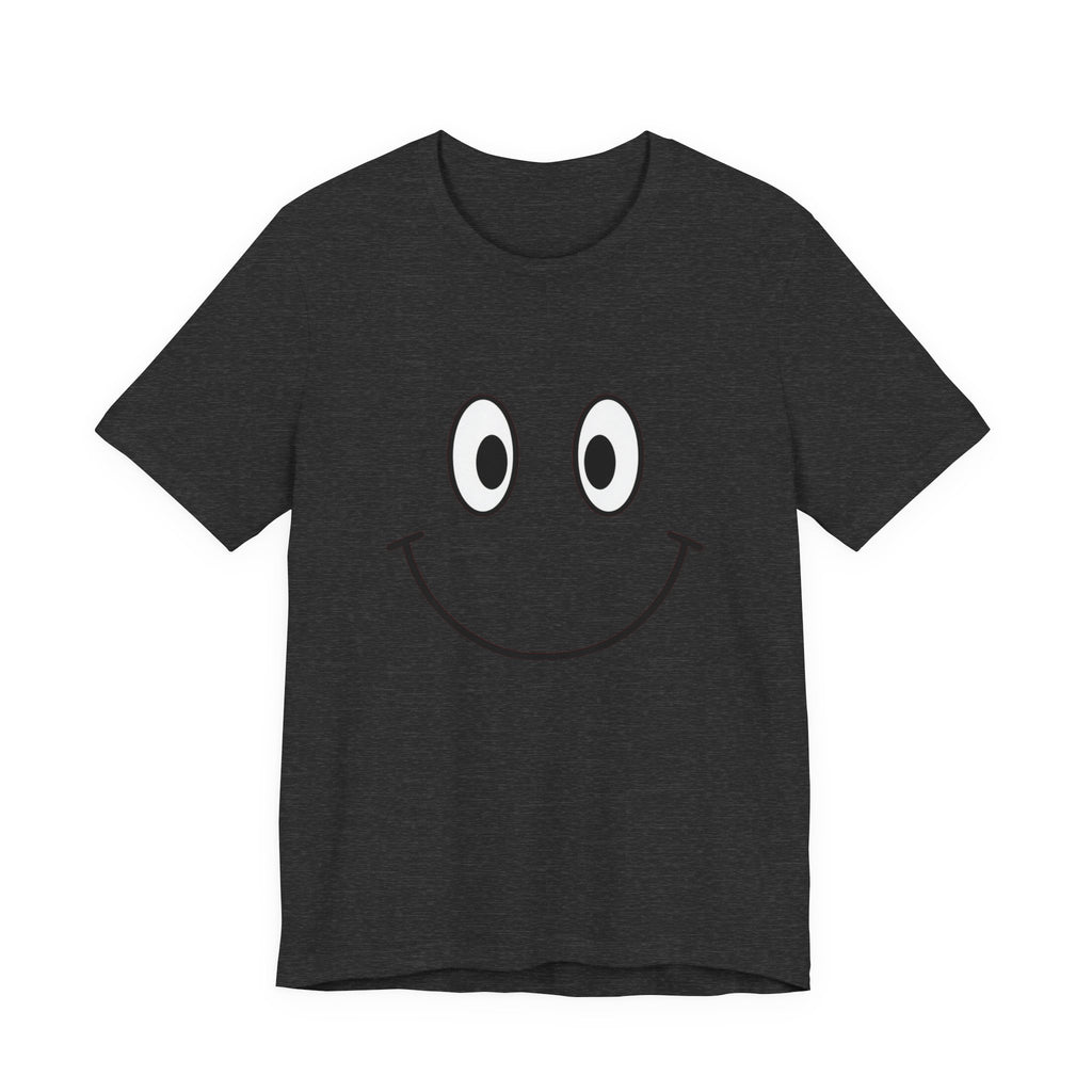 Unisex Jersey Short Sleeve Tee | Smile — a shirt that radiates positivity.