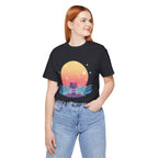 Moonie “Ocean Sun” Anime Tee