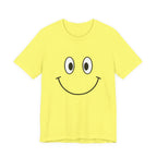 Unisex Jersey Short Sleeve Tee | Smile — a shirt that radiates positivity.