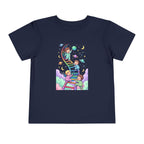 Moonie Toddler Short Sleeve Tee – Rainbow Ladder to the Stars