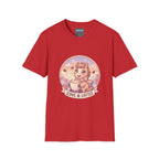 Women Softstyle Tee – Coffee & Horsie Charm
