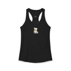 Moonie Women’s Ideal Racerback Tank | Cozy Bear Design