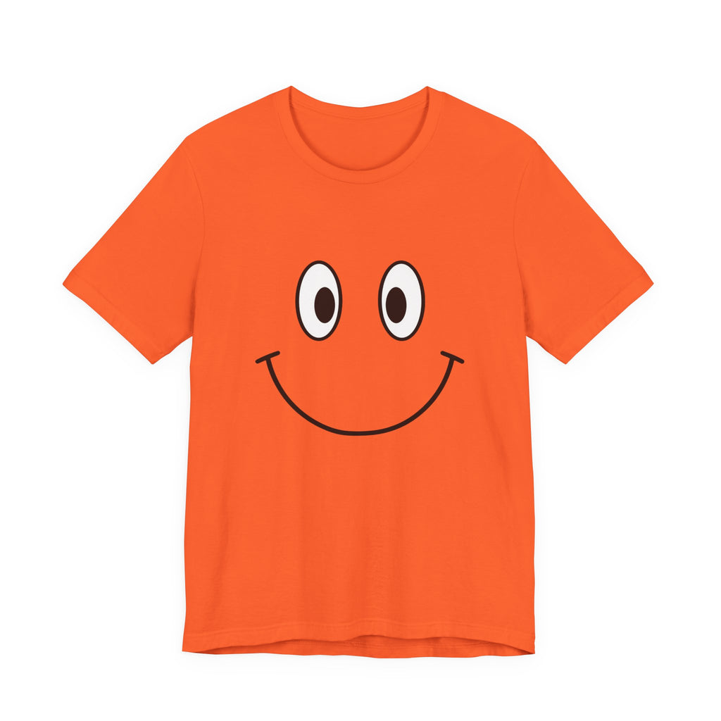Unisex Jersey Short Sleeve Tee | Smile — a shirt that radiates positivity.