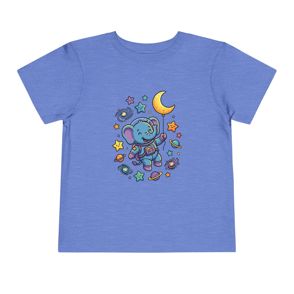 Moonie Toddler Short Sle  eve Tee – Cosmic Comfort for Little Explorers