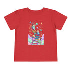 Moonie Toddler Short Sleeve Tee – Rainbow Ladder to the Stars
