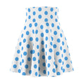 Moonie Blue Dalmatine Skater Skirt