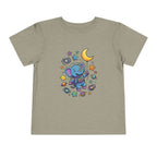 Moonie Toddler Short Sle  eve Tee – Cosmic Comfort for Little Explorers
