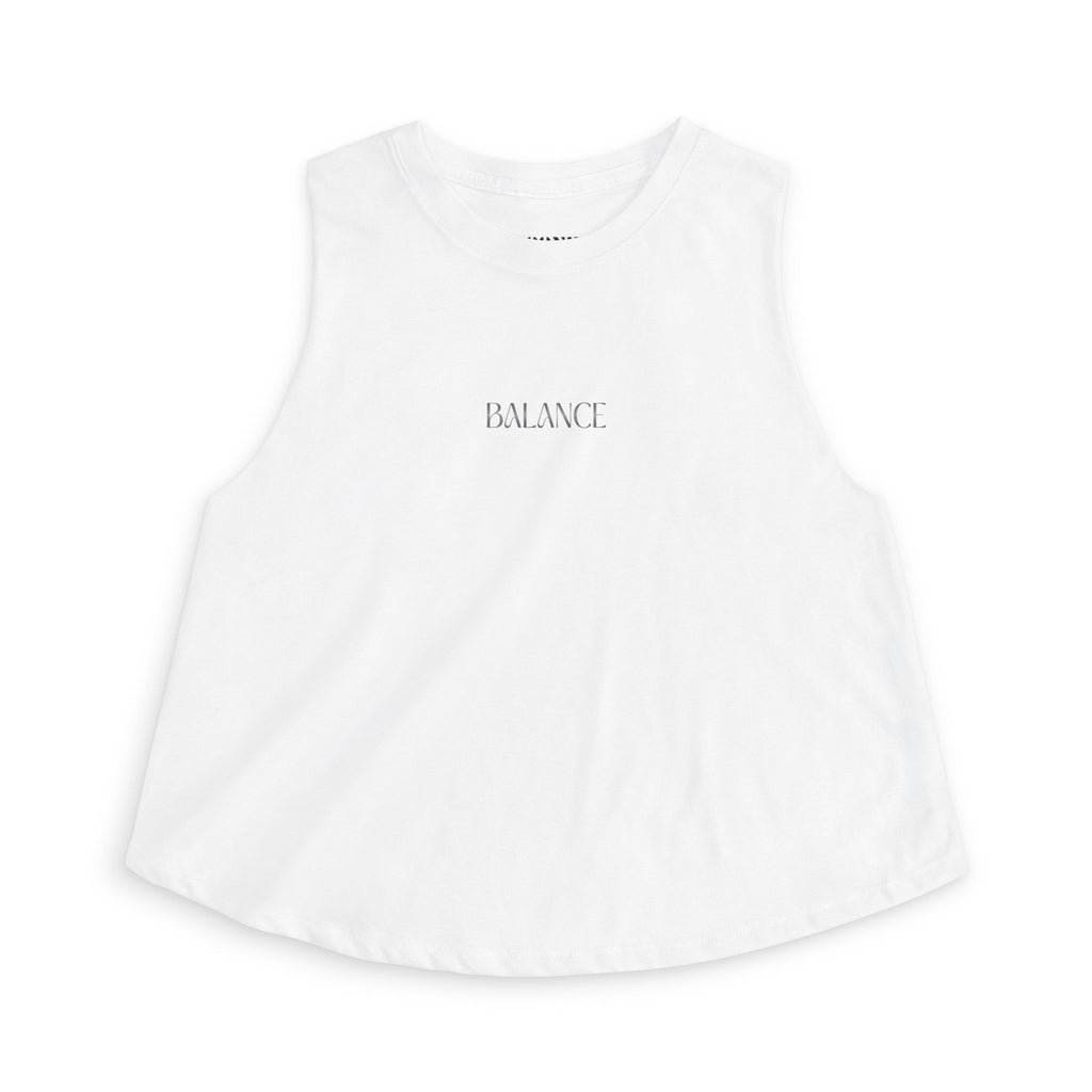 Moonie Women’s Crop Tank Top – Balance