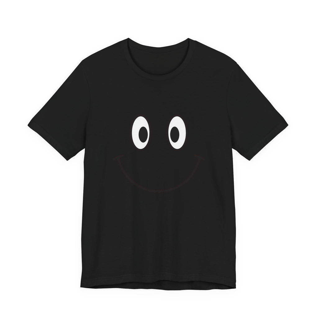 Unisex Jersey Short Sleeve Tee | Smile — a shirt that radiates positivity.
