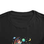 Moonie Toddler Short Sleeve Tee – Rainbow Ladder to the Stars