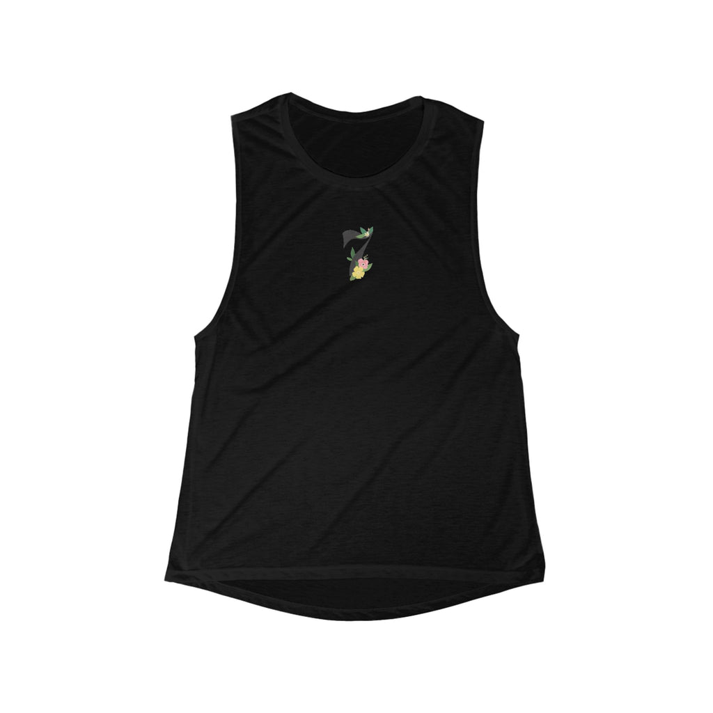Moonie Women’s Tank Top – Floral Seven