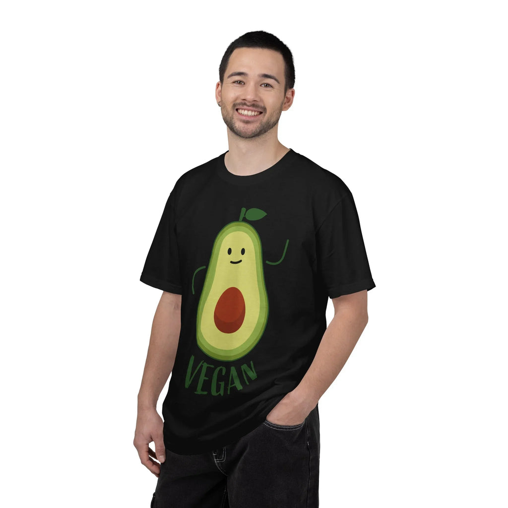 Avocado Anime Unisex T‑Shirt – Vegan Cotton, Relaxed Fit