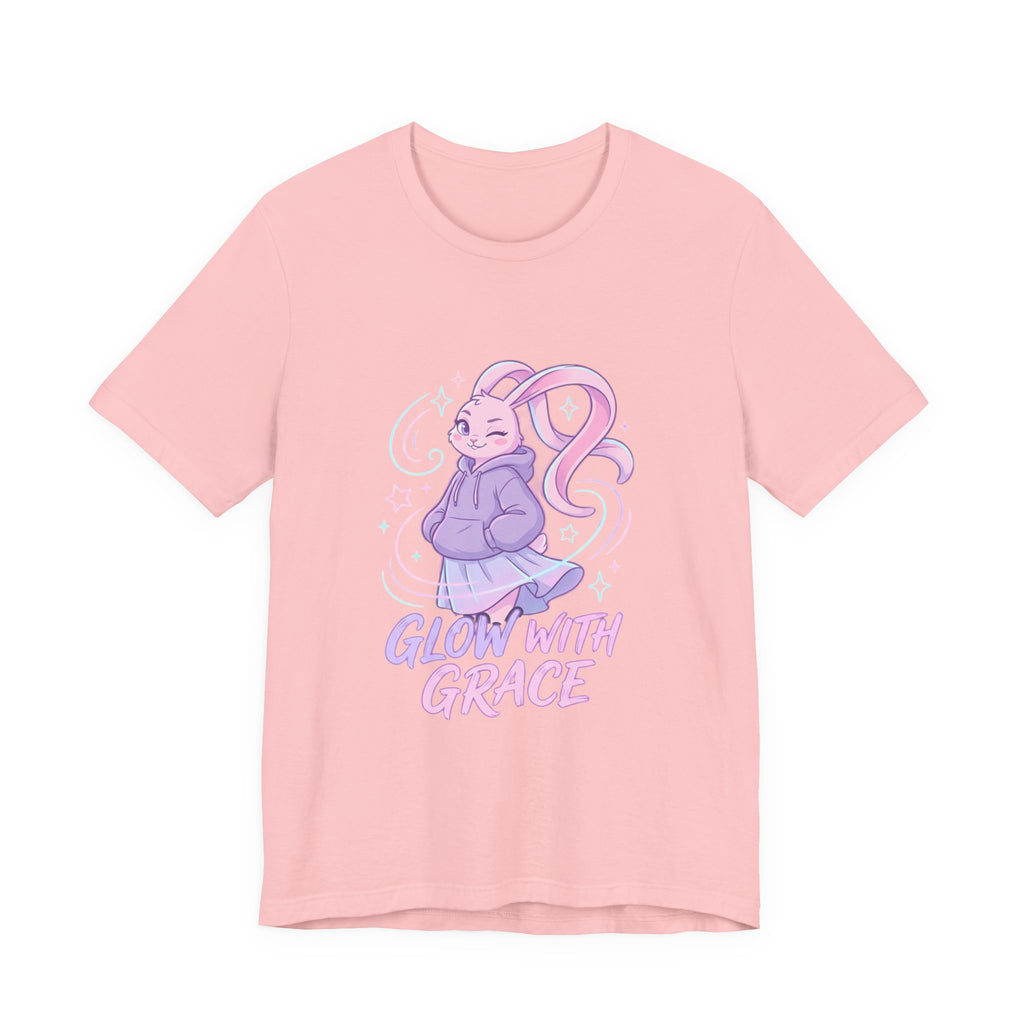 Glow With Grace Bunny Women’s Tee – Radiant Edition
