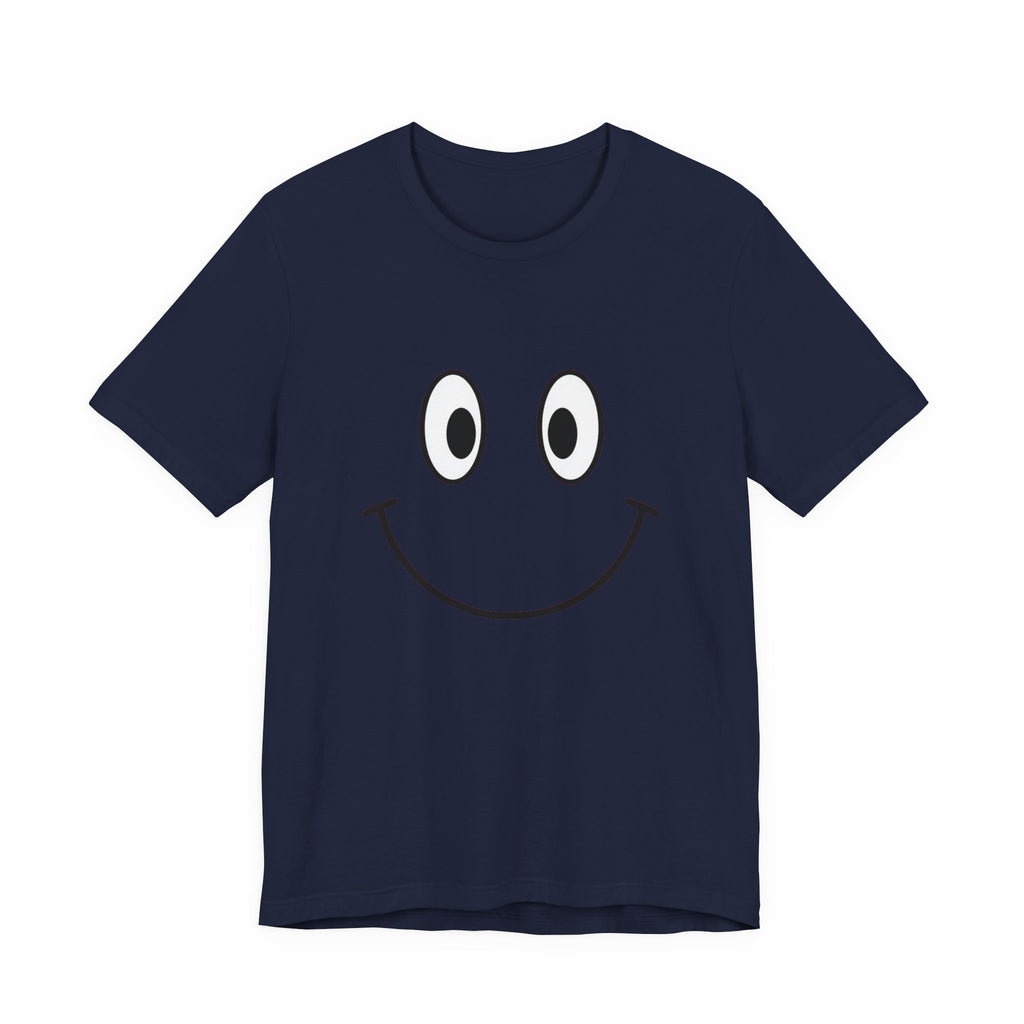 Unisex Jersey Short Sleeve Tee | Smile — a shirt that radiates positivity.