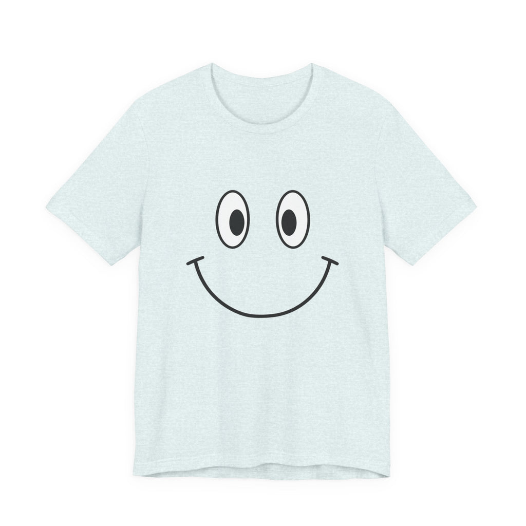 Unisex Jersey Short Sleeve Tee | Smile — a shirt that radiates positivity.