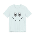 Unisex Jersey Short Sleeve Tee | Smile — a shirt that radiates positivity.