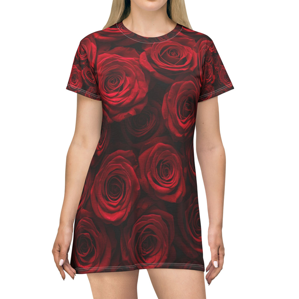 Moonie T-Shirt Dress | Roses