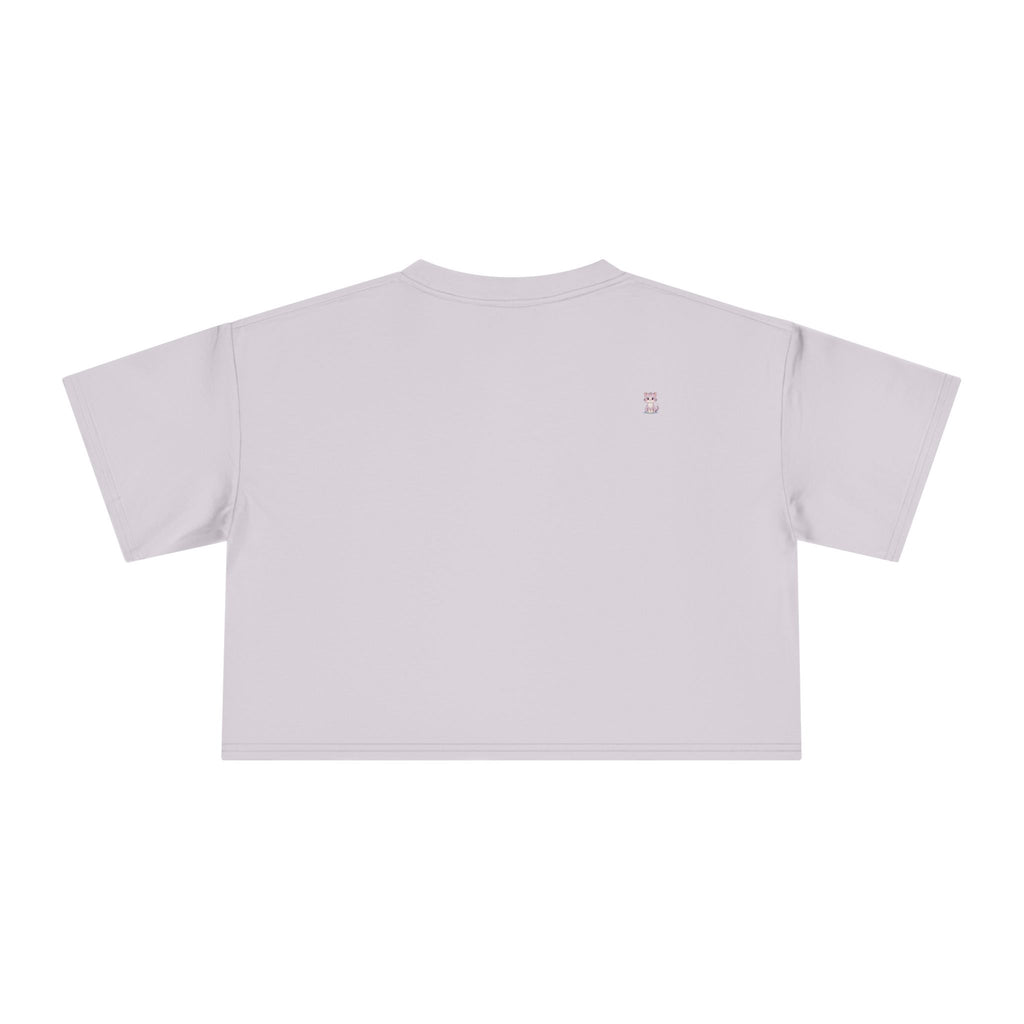 Women’s Crop Tee – Solid Elegance