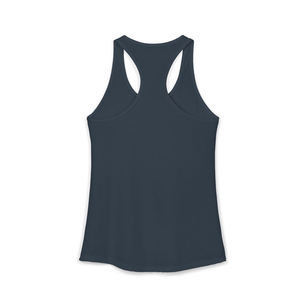 Moonie Women’s Ideal Racerback Tank | Cozy Bear Design