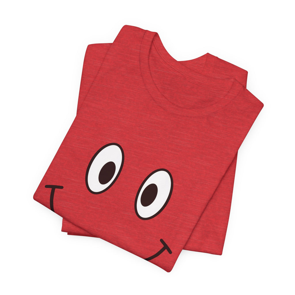 Unisex Jersey Short Sleeve Tee | Smile — a shirt that radiates positivity.