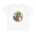 Moonie Toddler Short Sleeve Tee – Explorer Raccoon