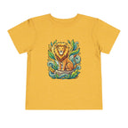 Moonie Toddler Short Sleeve Tee – Gentle Jungle Lion