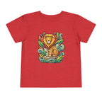 Moonie Toddler Short Sleeve Tee – Gentle Jungle Lion