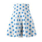 Moonie Blue Dalmatine Skater Skirt