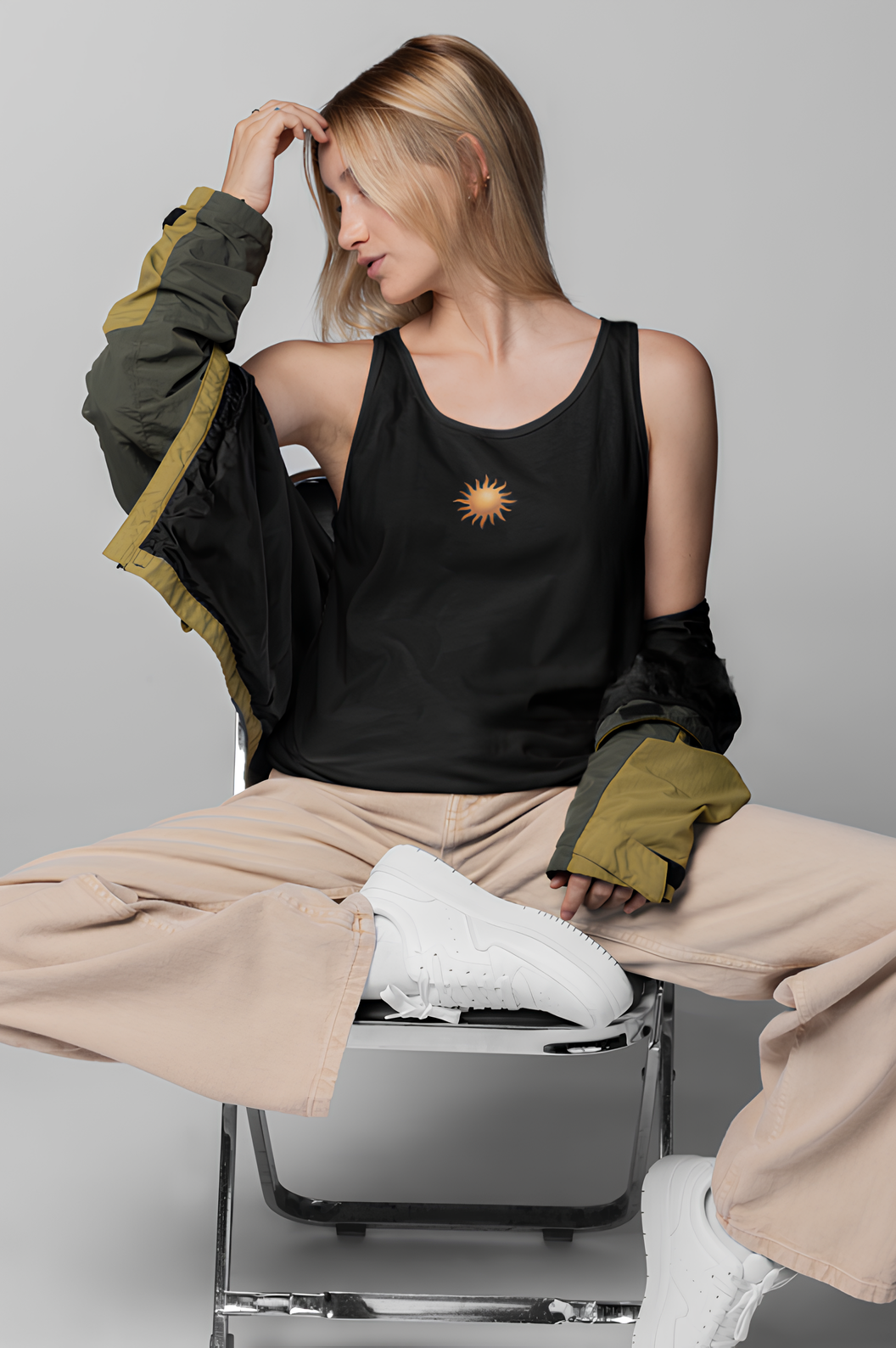 Moonie Women’s Tank Top – Radiant Sun