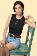 Moonie Women’s Tank Top – Floral Seven