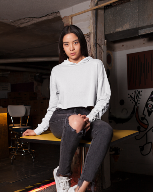 Moonie Crop Hoodie – Unapologetic